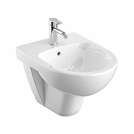 Kolo Geberit NOVA PRO bidet závesný, s otvorom pre batériu, s prepadom oválny
