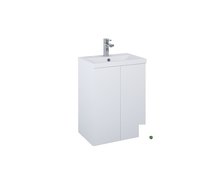 SET KIDO skrinka pod umývadlo 50 cm 2D biela matná, s umývadlom 168089/2x168295