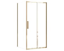 Rea RAPID SLIDE GOLD sprchový kút 140 x 90 x 195 cm sklo číre K5616-K5624