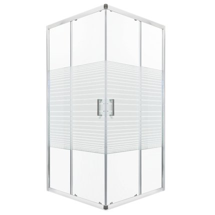 Novoterm Madera STR SQ sprchový kút 77 x 77 x 190  cm, sklo vzor