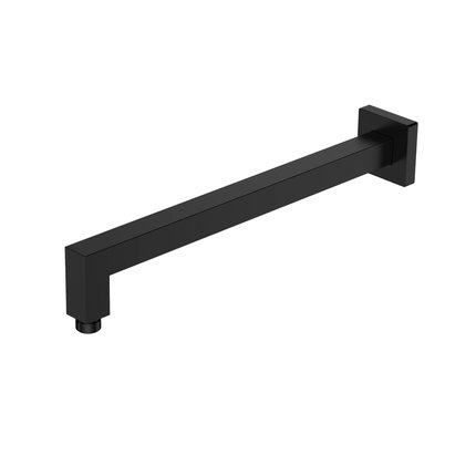 Avapax CUBE výtokové rameno do sprchy - 37,7 cm, čierna matná ARCU131311