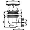 Novaservis sifón vaničkový priemer 60/40 mm 470,P