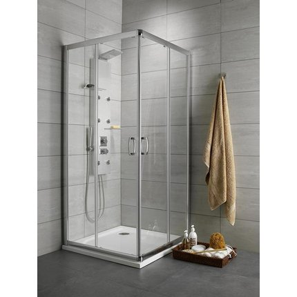 Radaway PREMIUM PLUS C štvorcový sprchový kút 80 x 80 x 190 cm