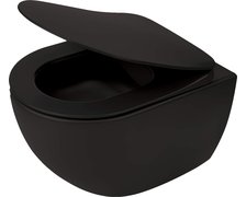 Deante PEONIA ZERO WC misa závesná RimFree 51 x 36 cm, nero CDE_NZPW