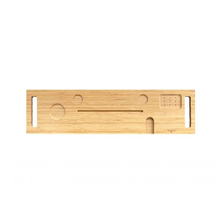 Besco COMA bambusová polička na vaňu 85 x 22 cm PW-CO-85