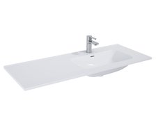 Elita SKAPPA keramické umývadlo nábytkové s otvorom pre batériu 121 x 46,3 cm (40x80 cm) RE041204168060