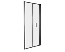 Novoterm SOLID DH 100 BL sprchové dvere zalamovacie 100 x 195 cm sklo číre