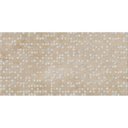 Cersanit Normandie beige inserto dots 29,7 x 59,8 cm WD379-001
