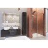Aquatek YES B5 sprchové dvere 125 x 200 cm, profil chróm