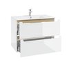 Defra Stilla D80 - Kúpeľňová skrinka pod umývadlo 80 x 45 cm (282-D-08004)