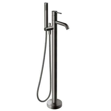 Novaservis FERRO CIRICULUS voľne stojaca vaňová batéria, gun metal BCK11FGM