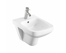 Kolo Geberit NOVA PRO bidet závesný, s otvorom pre batériu, s prepadom hranatý M35103000