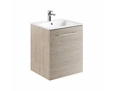 Kolo Geberit Nova Pro Premium SET 1 dverová skrinka s umývadlom 55 cm, svetlý orech