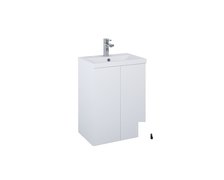 SET KIDO skrinka pod umývadlo 50 cm 2D biela matná, s umývadlom 168089/2x168407