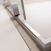 Radaway FURO BRUSHED NIKEL DWJ sprchové dvere 160 x 200 cm 10107822-91-01R+10110780-01-01