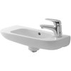 Duravit keramické umývadlo 50 x 22 cm s otvorom pre batériu vpravo 0713500008