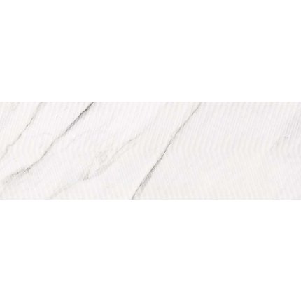 Opoczno CARRARA CHIC WHITE CHEVRON STR rektifikovaný obklad lesklý 29 x 89 cm OP989-005-1