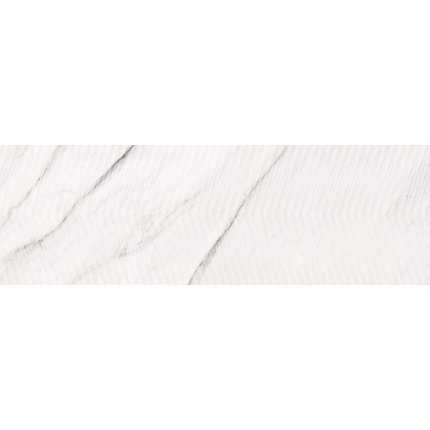 Opoczno CARRARA CHIC WHITE CHEVRON STR rektifikovaný obklad lesklý 29 x 89 cm OP989-005-1