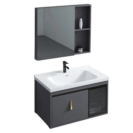 Rea PARIS GREY set s umývadlom 60 cm REA-M0002