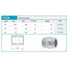 Novaservis Vsuvka 3/8" chróm FT226/10