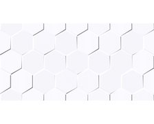 Home Virginia White Hexagon lesklý rektifikovaný obklad 30 x 60 cm  H-V-02