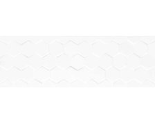 Ceramika Bianca Hexagon white CCR12 H obklad lesklý, rektifikovaný 25 x 75 cm