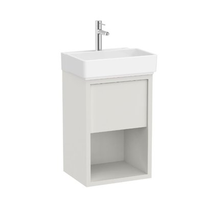 Roca TURA Unik Compacto kúpeľňová skrinka s umývadlom 45 x 36 cm A852023558