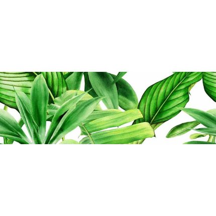 Ceramika Bianca Garden Tropic dekor A lesklý rektifikovaný 25x75 cm