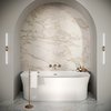 Ravak YPSILON WALL voľne stojaca akrylátová vaňa / prístenná 178 x 86 cm XC00100028