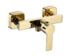 Rea ARGUS nástenná sprchová batéria, zlatá B6408