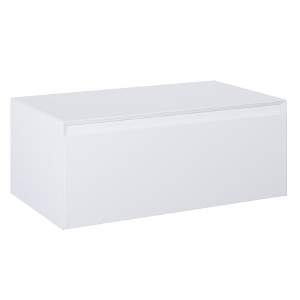 Elita SPLIT SLIM komoda s vrchnou doskou 80 cm 168931 - Biela matná