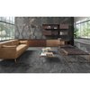 Home Sybil Black rektifikovaná dlažba matná 60 x 120 cm PD-CR-SB-0003