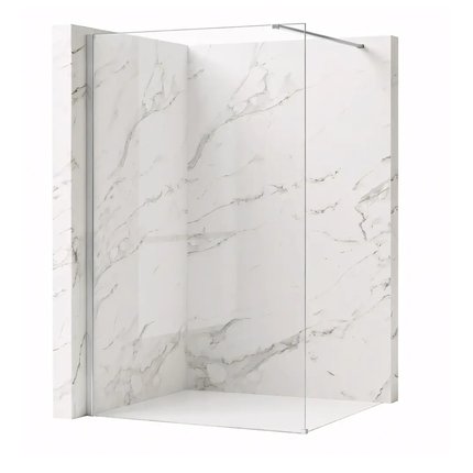 Rea FLEXI WALK IN sprchová zástena 100 x 120 x 190 cm sklo číre REA-K9950 + K9966