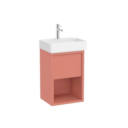 Roca TURA Unik Compacto kúpeľňová skrinka s umývadlom 45 x 36 cm A852023560