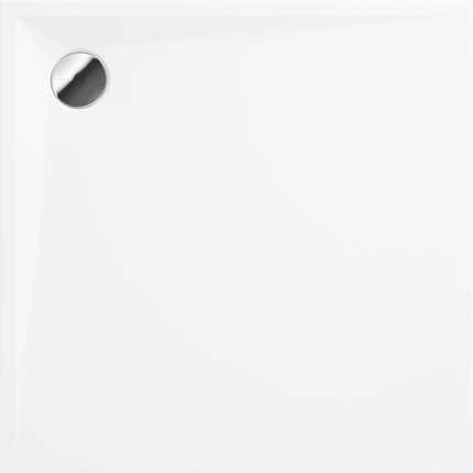 Deante KERRIA PLUS SOLID štvorcová sprchová vanička 90 x 3 cm biela KTS_041B