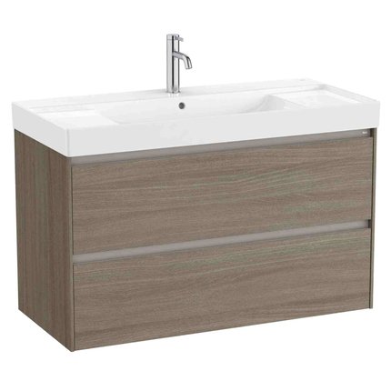Kúpeľňová skrinka Roca Ona Unik Compacto s umývadlom 100 x 46 cm