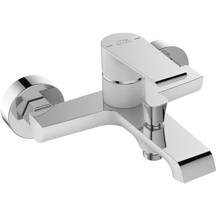 Laveo LARGO nástenná vaňová batéria bez sprchovej súpravy BAH_610D