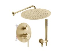 Rea FOSS CLIF podomietková sprchová súprava + Box, zlatá REA-P5647