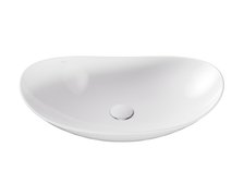 Besco CeraBe VIYA CERA-LINE White keramické umývadlo na dosku 61,5 x 36 cm UNC-62-VIB