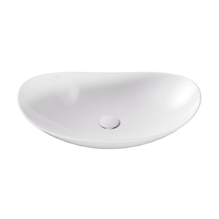 Besco CeraBe VIYA CERA-LINE White keramické umývadlo na dosku 61,5 x 36 cm UNC-62-VIB