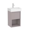 Roca TURA Unik Compacto kúpeľňová skrinka s umývadlom 45 x 36 cm A852023559