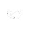 Home Mini kuchynka Iza Dub Sonoma s drez 80 x 50 cm