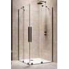 Radaway FURO BLACK KDD obdĺžnikový sprchový kút 90 x 80 x 200 cm 10105090-54-01L+10105080-54-01R