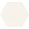 Tubadzin CIELO e TERRA BIANCO GEOMETRY 1 MAT rektifikovaný dekor matný 19,2 x 22,1 cm
