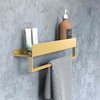 REA SF01 kúpeľňová polička 45 cm, brúsená zlatá REA-06001