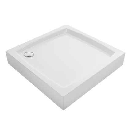 Laveo DESNA štvorcová sprchová vanička 80 x 80 x 16 cm JBD_686K
