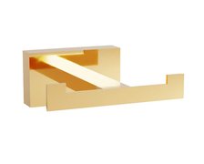 REA OSTE 205 GOLD háčik na uterák dvojitý REA-88028