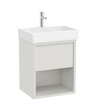 Roca TURA Unik Compacto kúpeľňová skrinka s umývadlom 55 x 43 cm A852024558