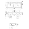 CERSANIT CREA 120 skrinka dub S931-003