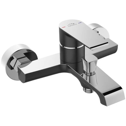 Laveo LARGO nástenná vaňová batéria bez sprchovej súpravy BAH_710D